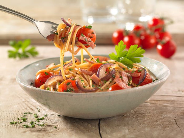 Leichte Spaghetti Carbonara