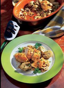 huehnerbrust mit artischocken und pilzen Hühnerbrust mit Artischocken und Pilzen - BCM Diät Rezepte.at