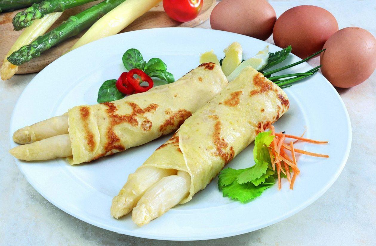 eierpfannkuchen mit spargel Eierpfannkuchen mit Spargel - BCM Diät Rezepte.at