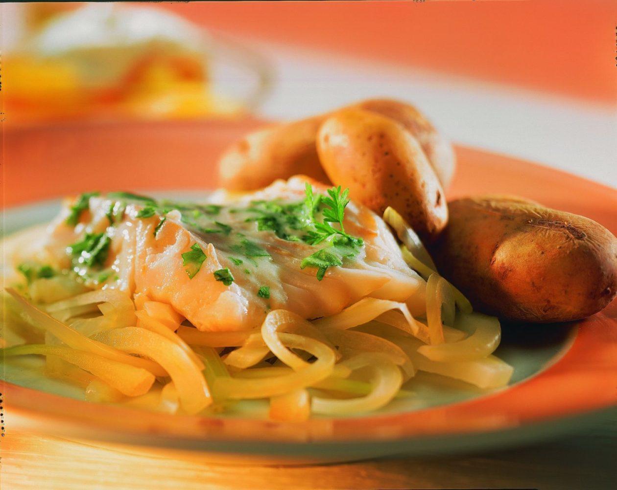 kabeljaufilet auf fenchel Kabeljaufilet auf Fenchel - BCM Diät Rezepte.at