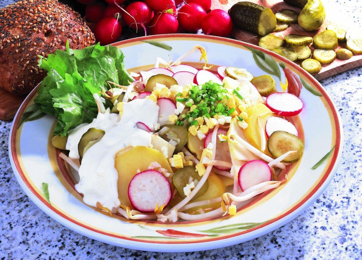 kartoffel ei salat Kartoffel-Ei-Salat - BCM Diät Rezepte.at