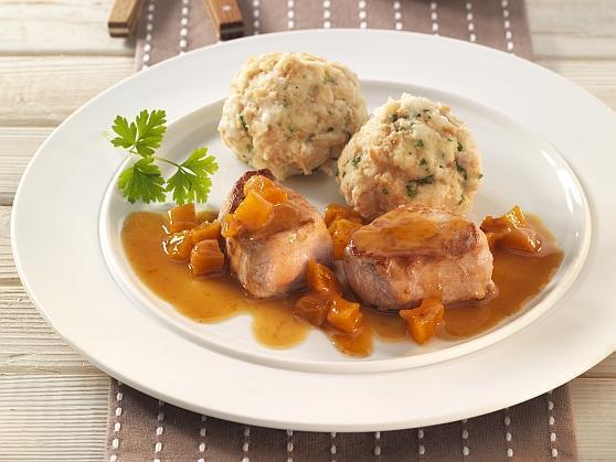 585 SchweinemedaillonsAprikosensauce