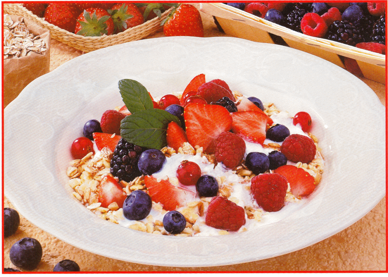 fruchtige beeren dickmilch schale Fruchtige Beeren-Dickmilch-Schale - BCM Diät Rezepte.at