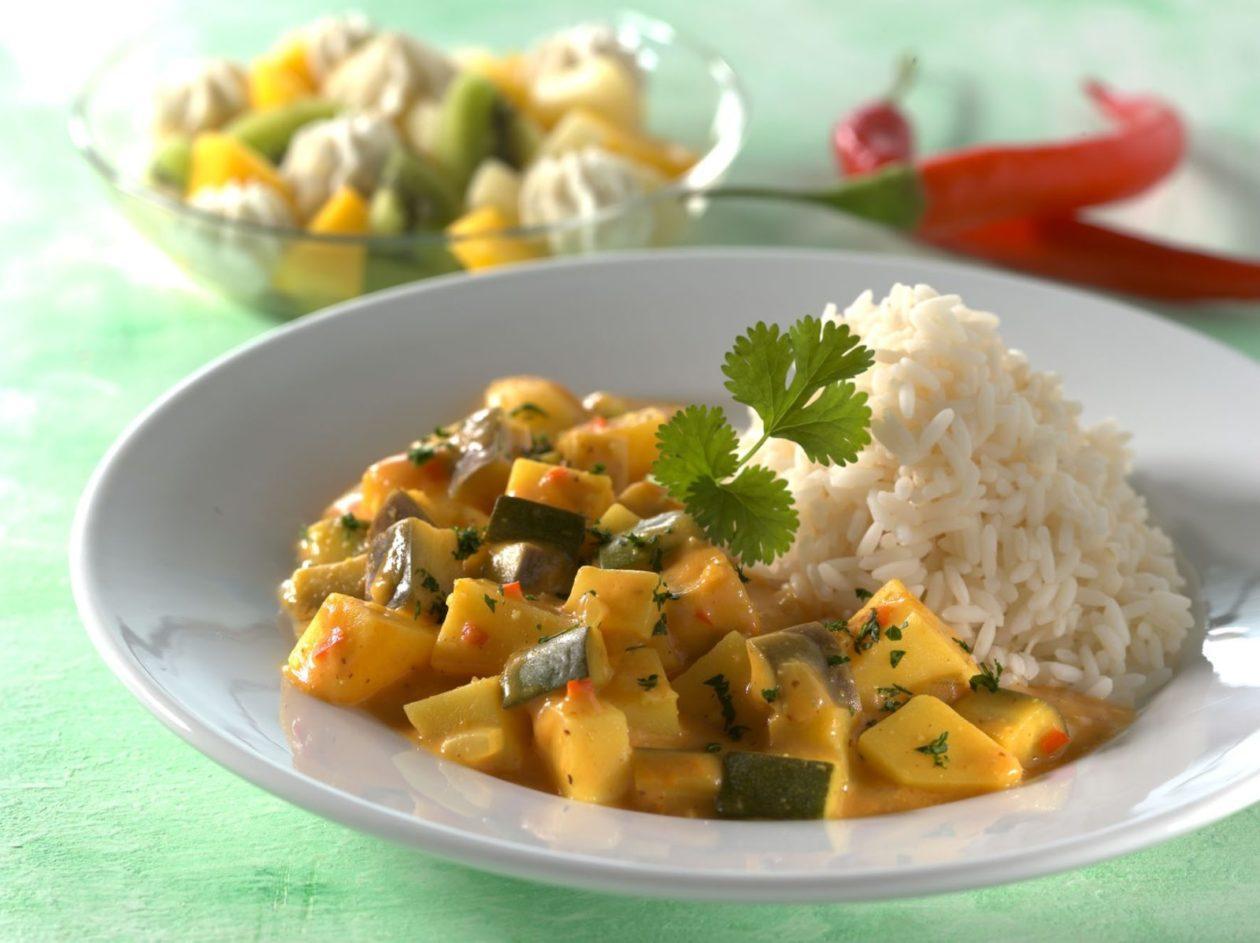 geschmortes-joghurtgemuese-mit-reis Geschmortes Joghurtgemüse mit Reis - BCM Diät Rezepte.at