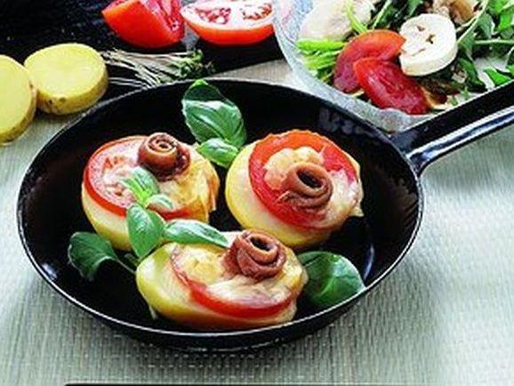 kartoffelhaelften-mit-tomaten_1 Kartoffelhälften mit Tomaten - BCM Diät Rezepte.at