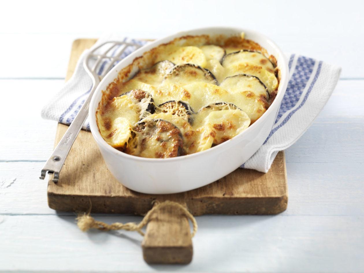 Kartoffel Auberginen Auflauf 0001 1 Kartoffel-Auberginen-Auflauf - BCM Diät Rezepte.at