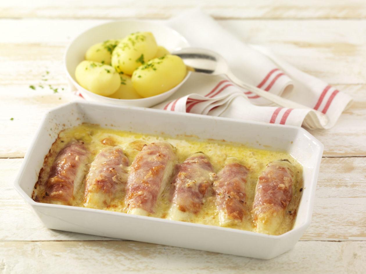 Ueberbackener Chicoree_0001 Überbackener Chicorée - BCM Diät Rezepte.at
